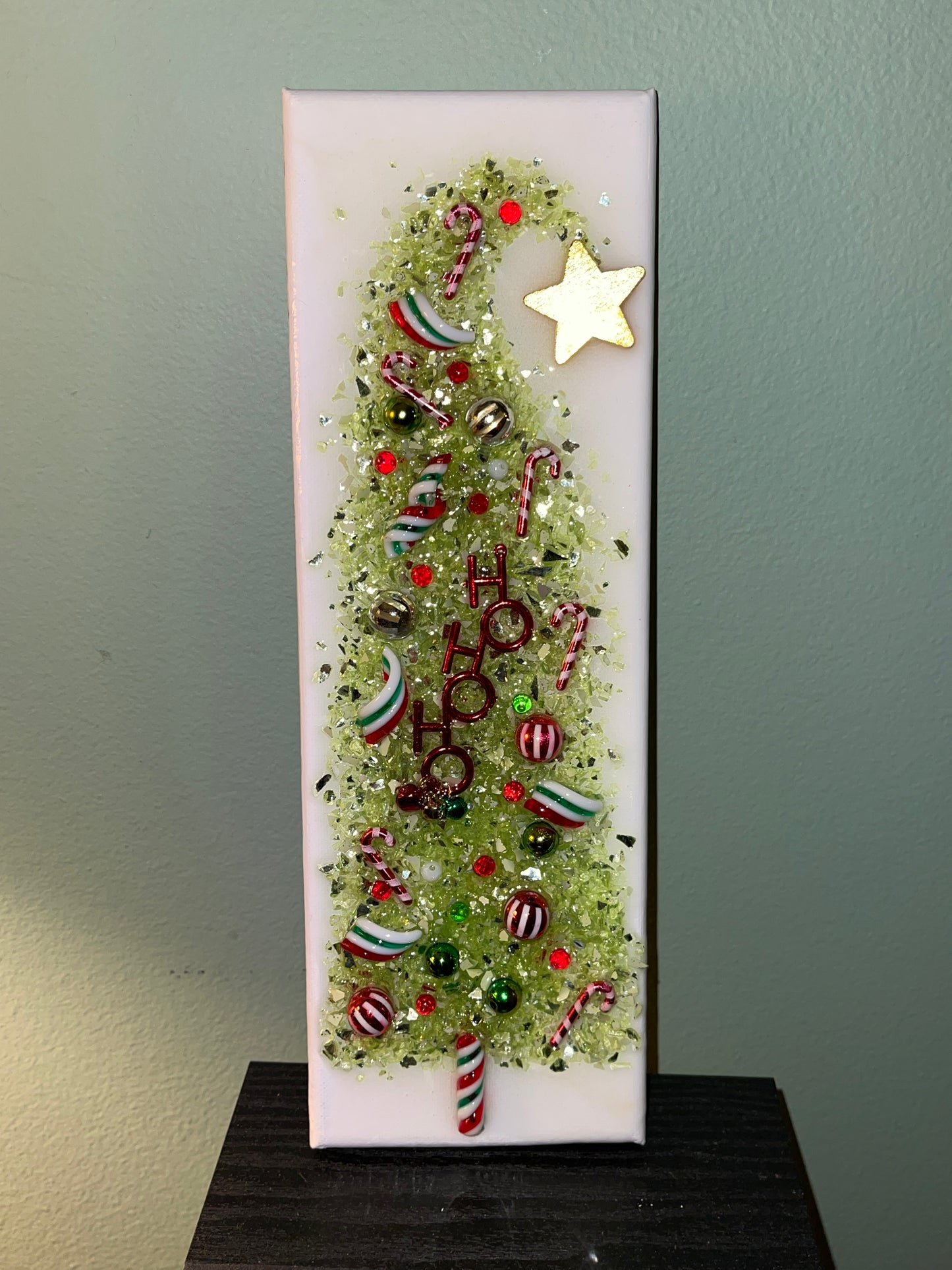 HO HO HO Christmas Tree
