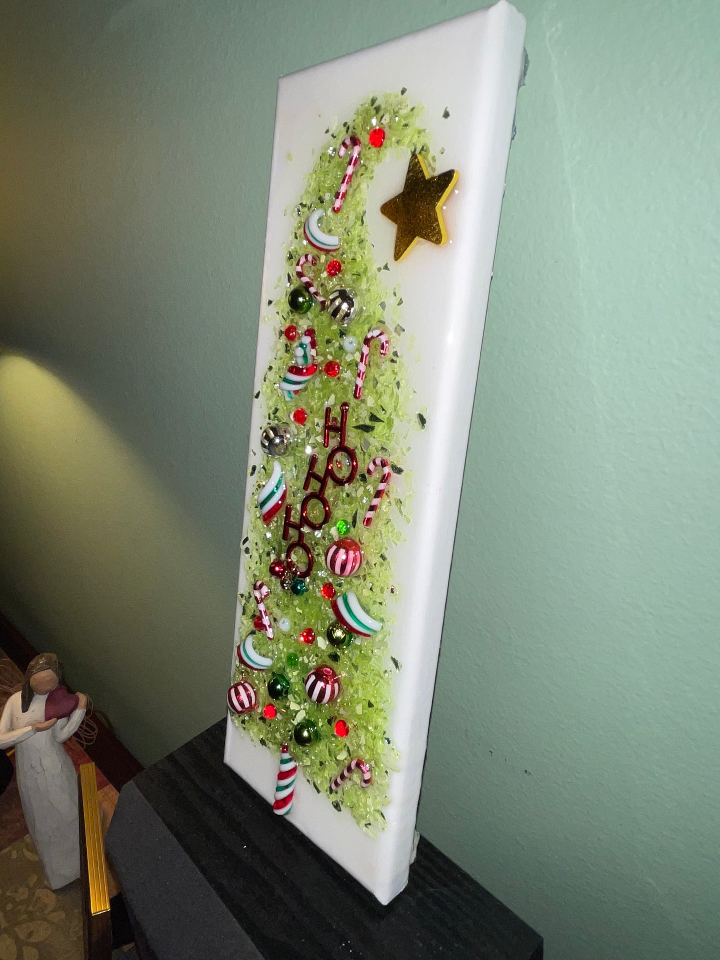 HO HO HO Christmas Tree