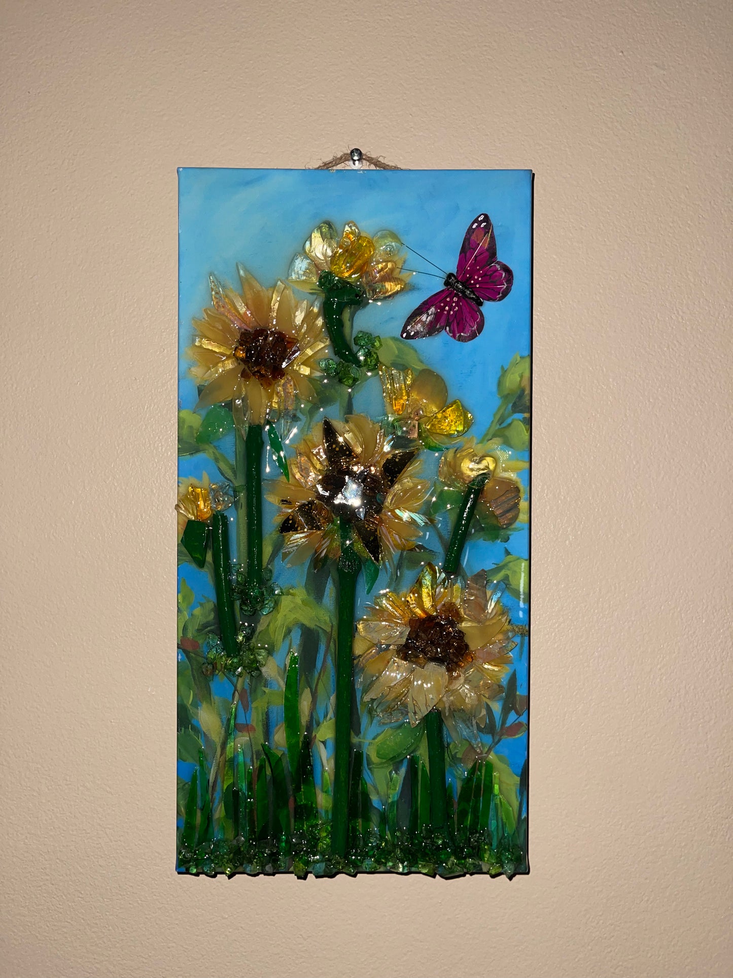 Sweet Summer Sunflowers 8X16