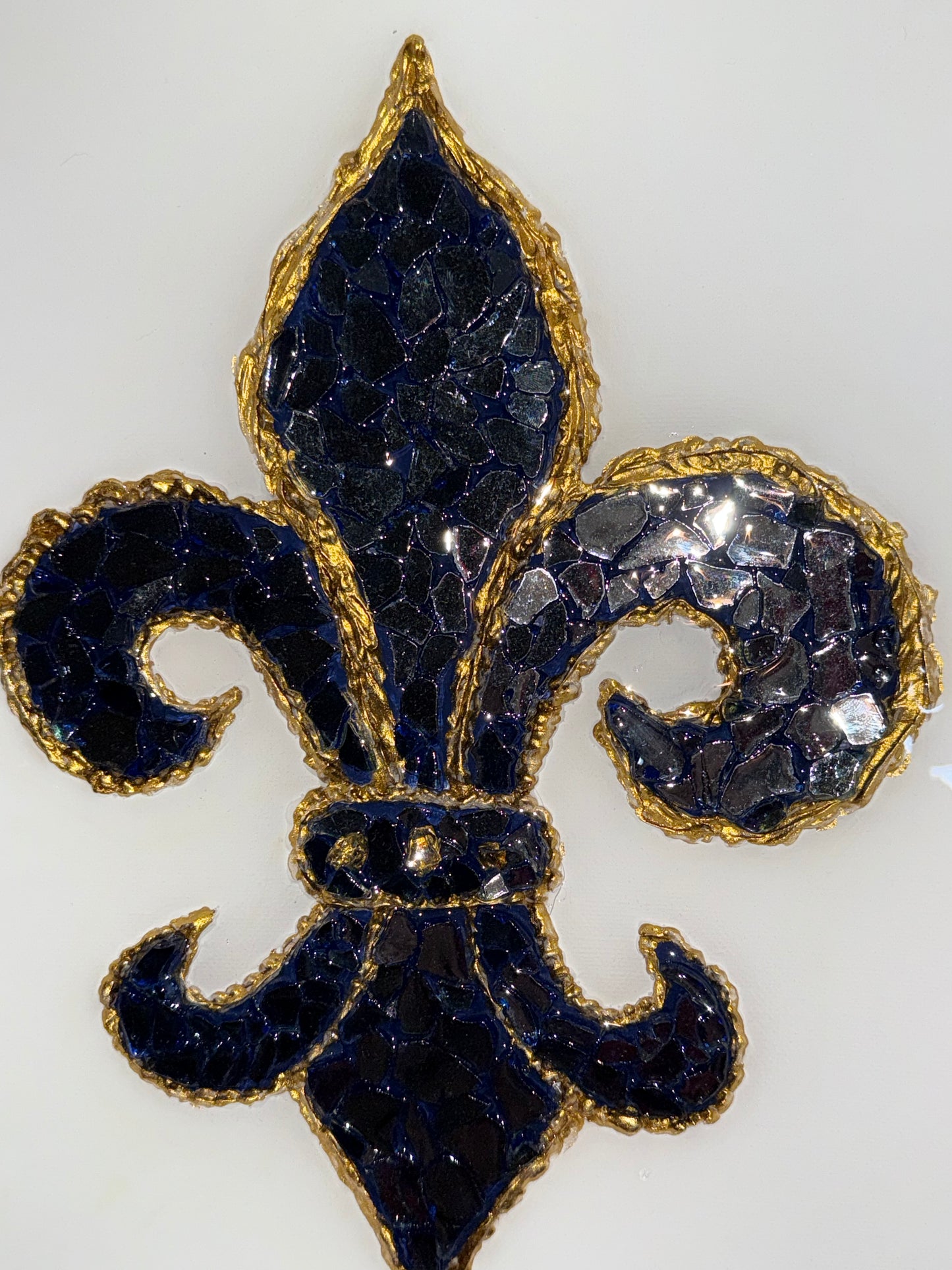 L-O-C-A-L SAINTS Fleur De Lis 8X10 - RC007