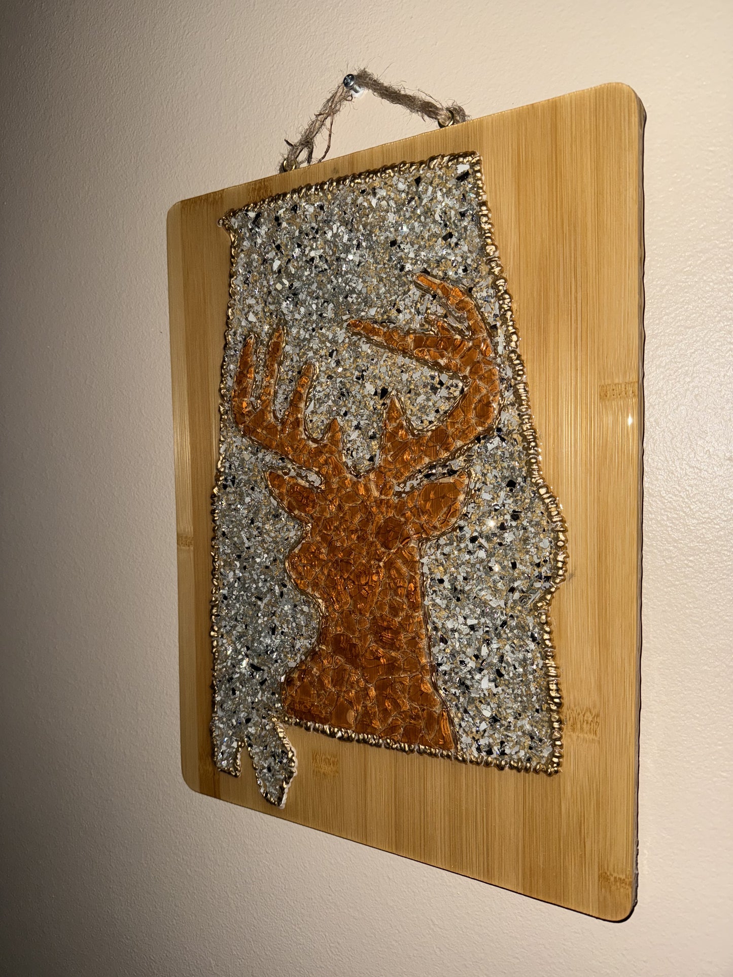 ALABAMA - BIG BUCK 12"X12" - RC189