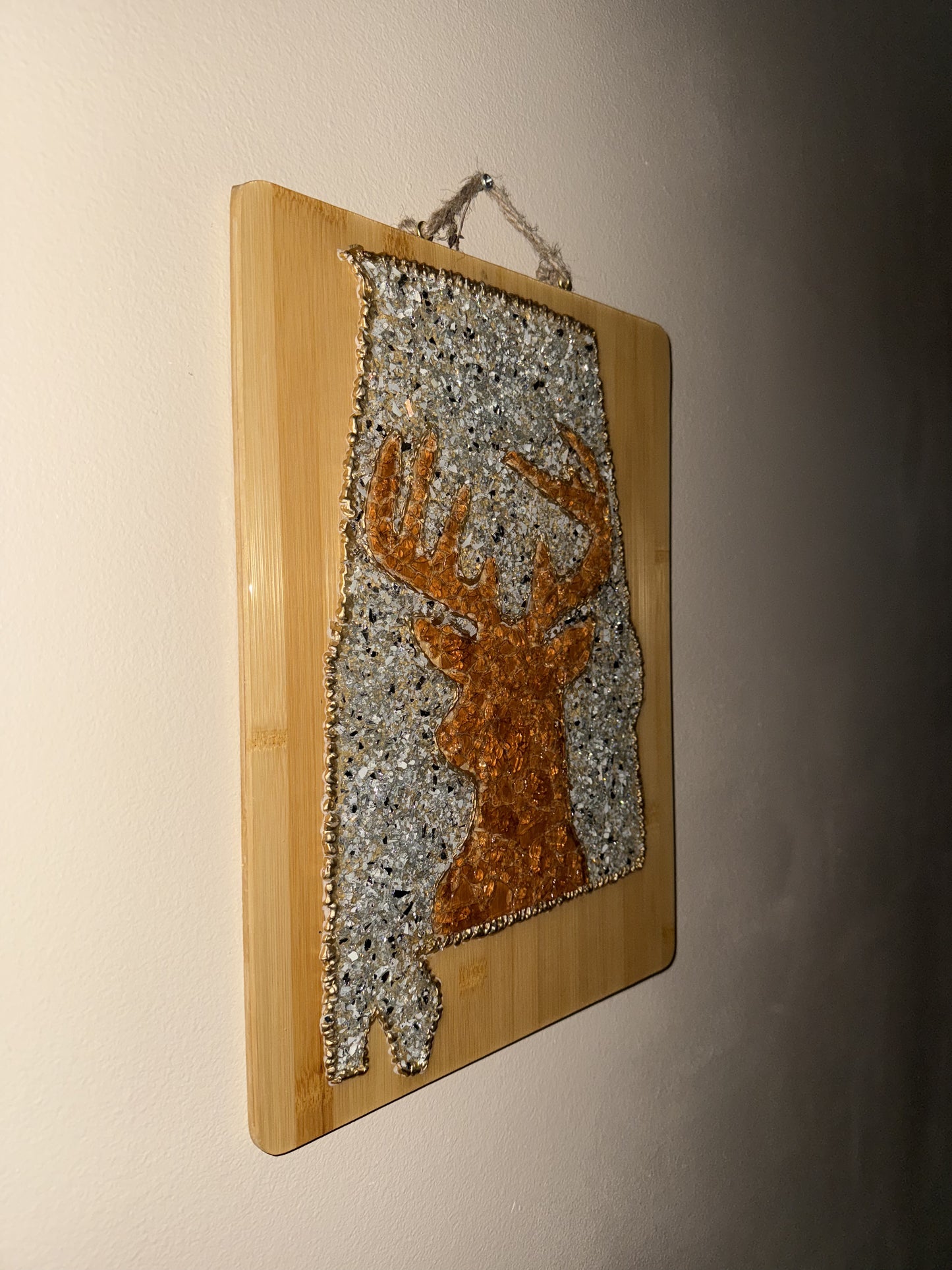 ALABAMA - BIG BUCK 12"X12" - RC189