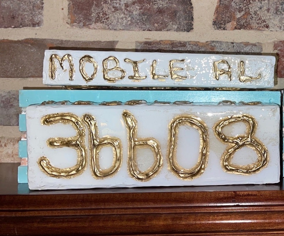 Zip Code Art - CUSTOM ORDER ONLY