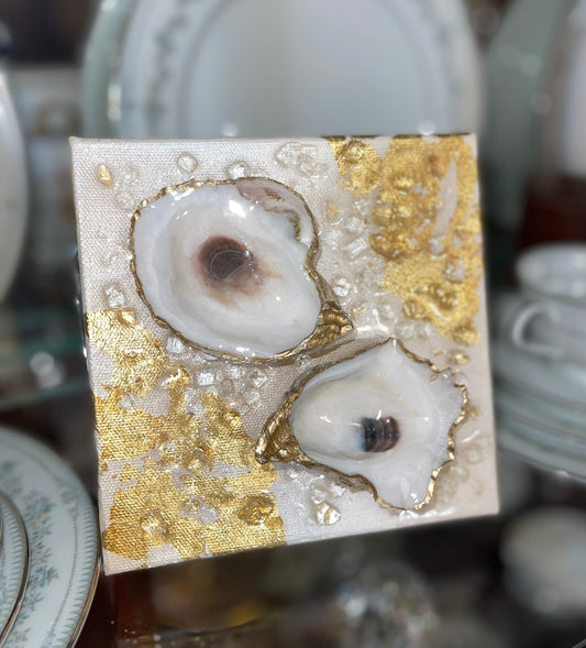OYS Shell Double GLD LEAF 6X6