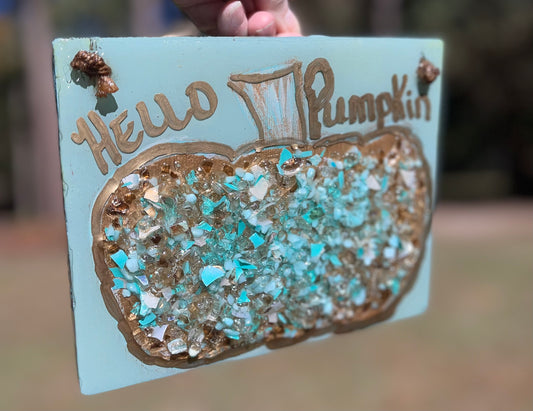 Hello Pumpkin 6x8