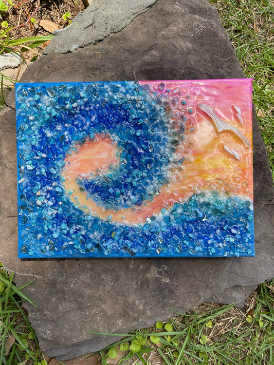 Sunset under the Sea 8x10