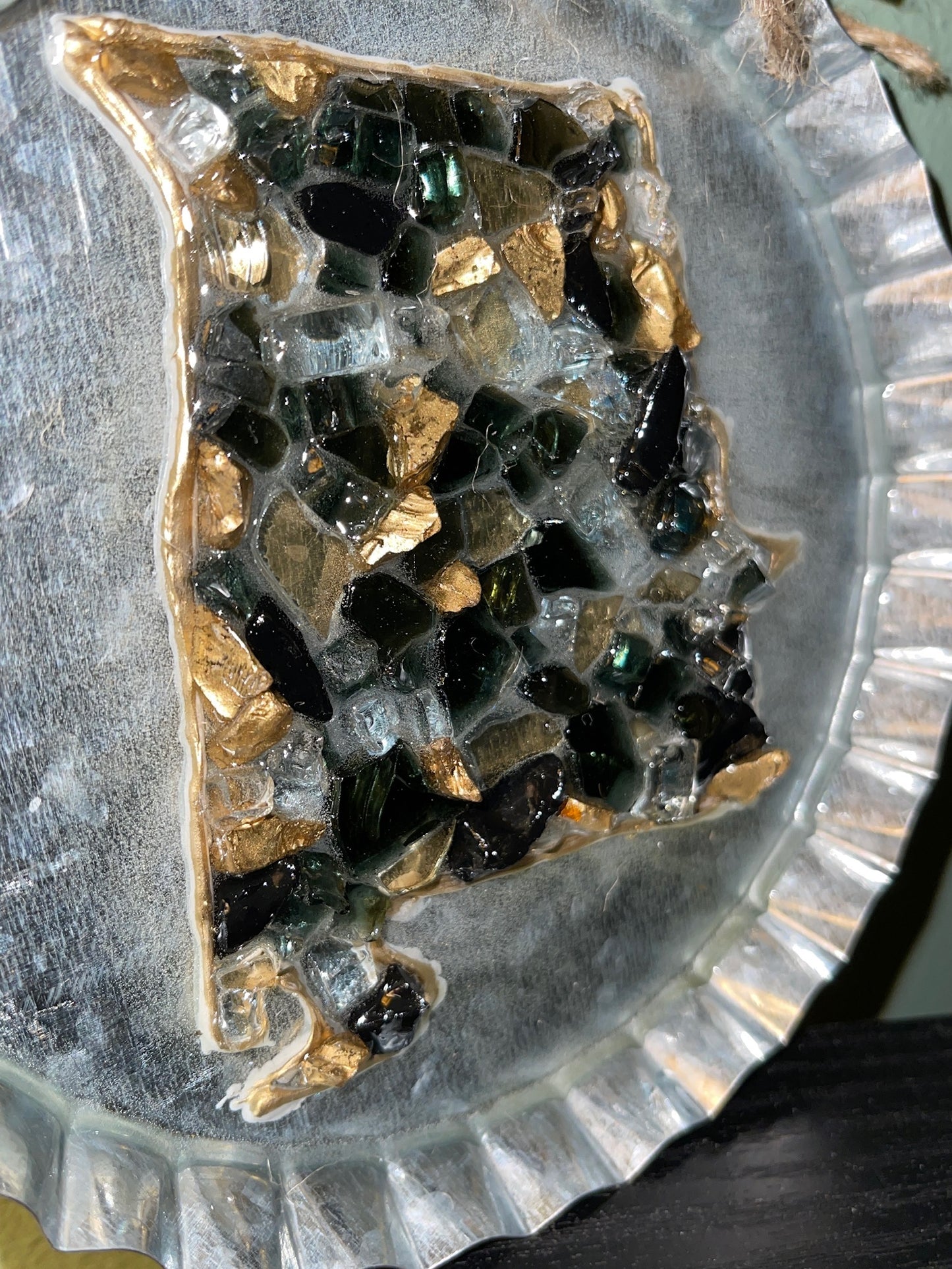 Alabama - Black Hills Gold 6 IN Round
