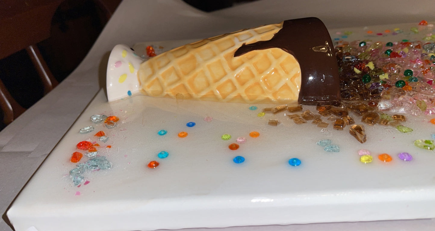 Melted Summer Ice cream 11x14