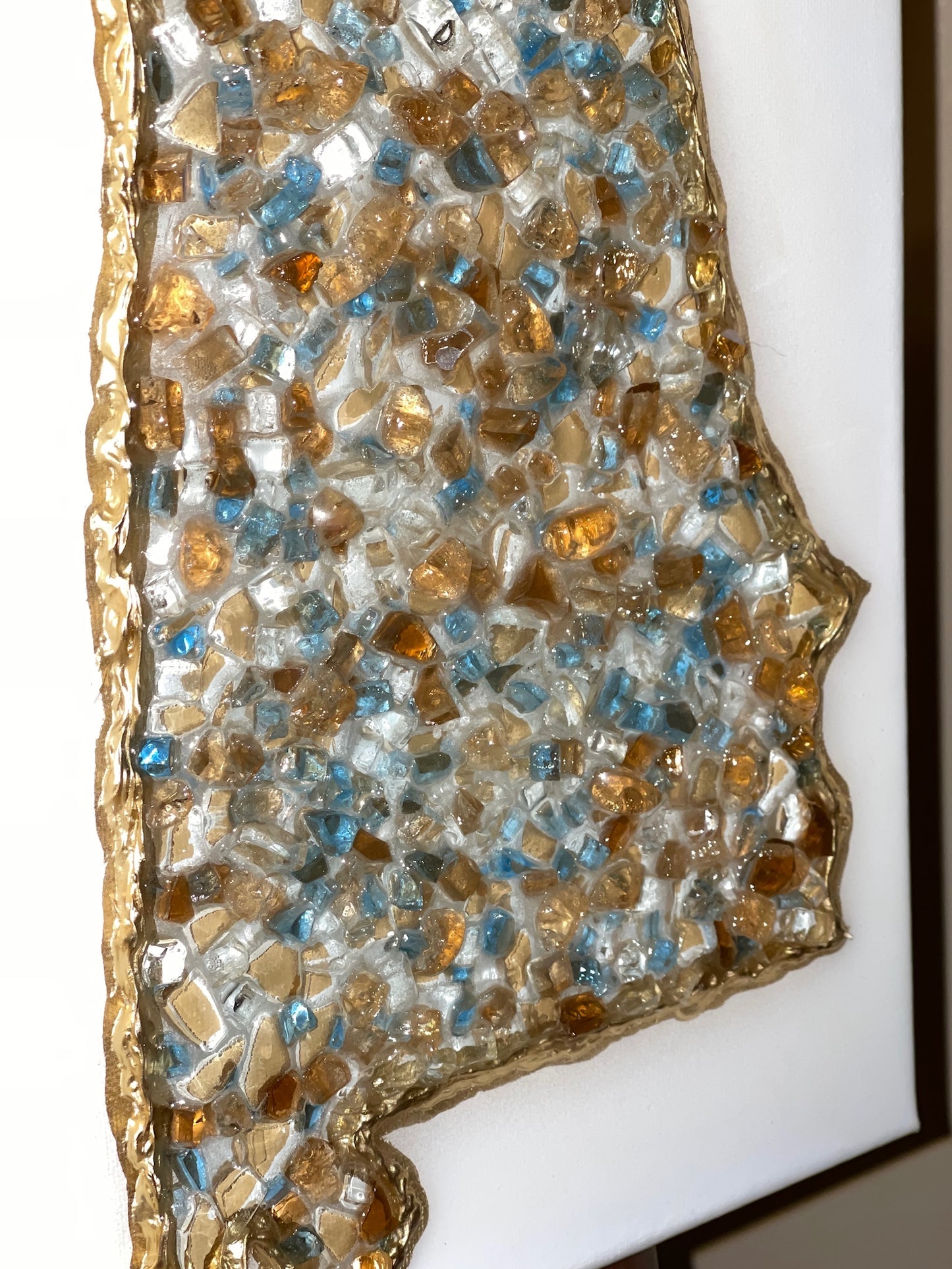 ALABAMA - Blue-Brown 11x14