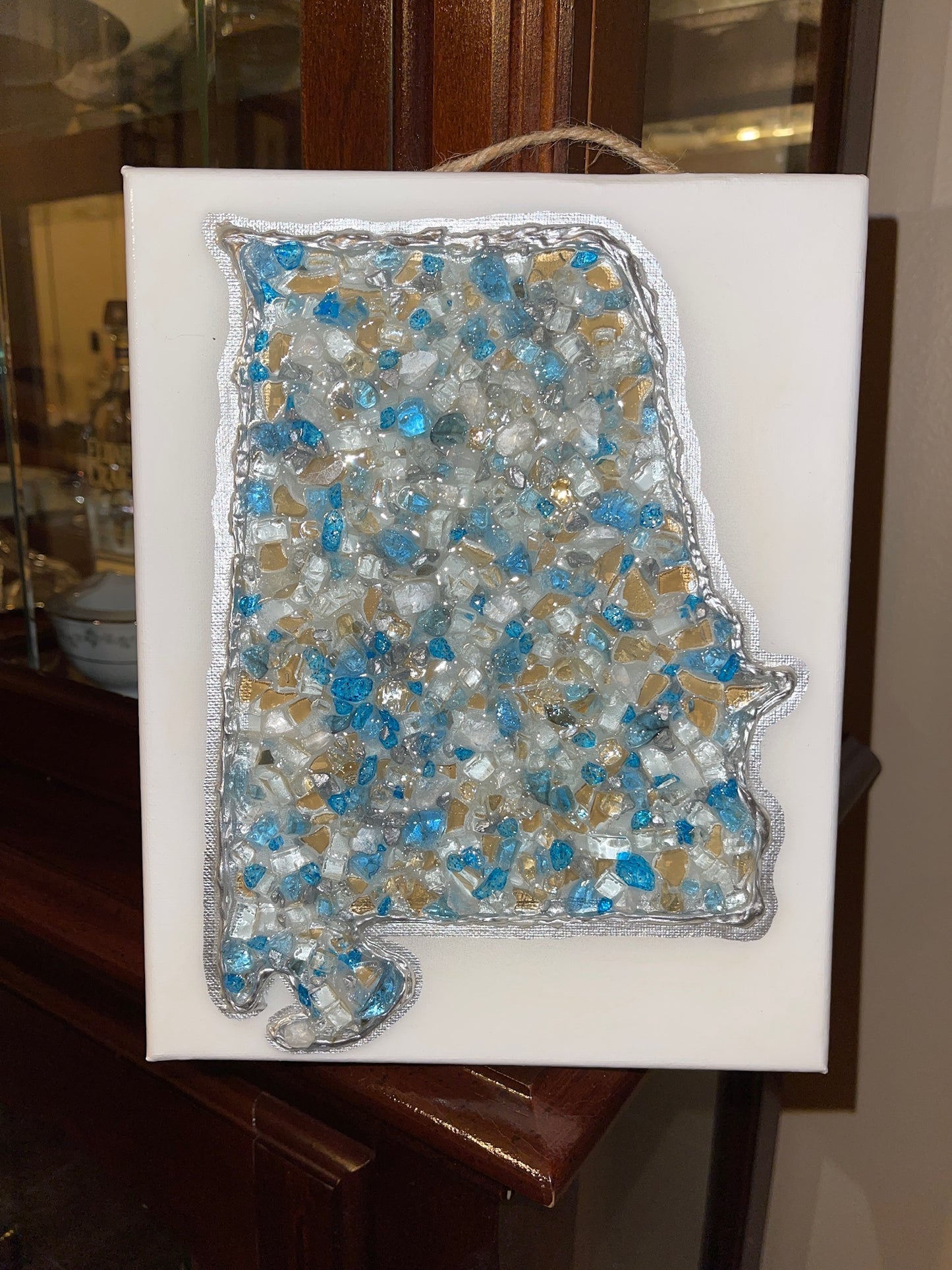 ALABAMA - Blue 11x14