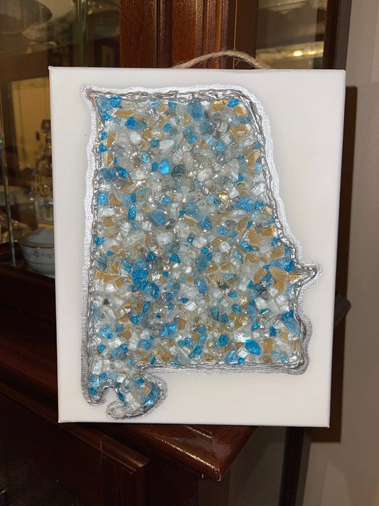 ALABAMA - Blue 11x14