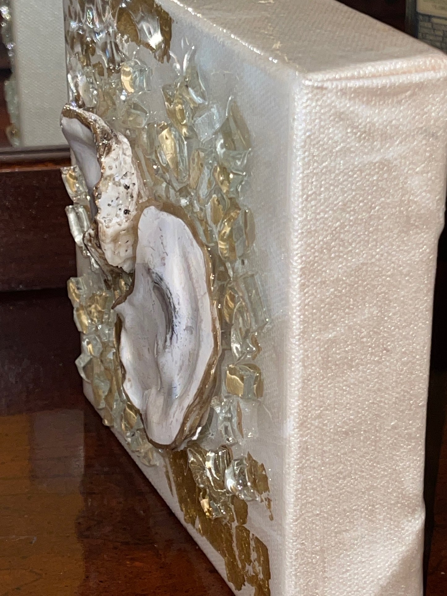 OYS Shell Double GLD LEAF 6X6