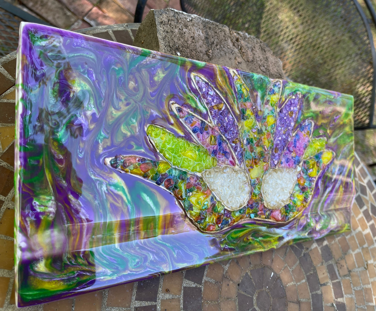 Mardi Gras Mask 7x15