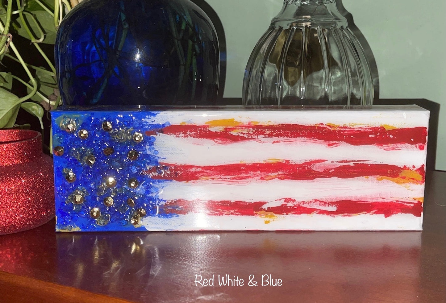 FLAG - USA Abstract 4x12