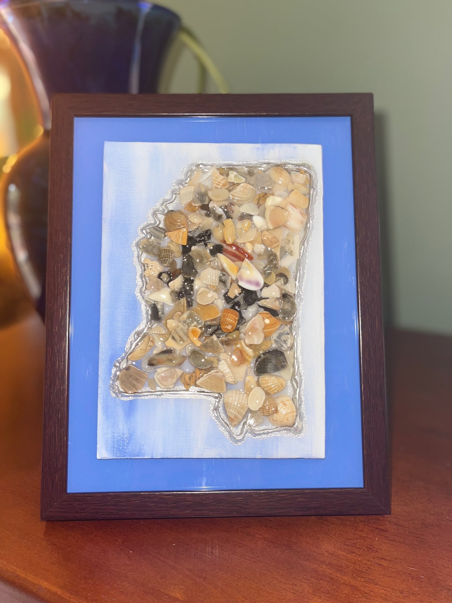 Mississippi Seashell 5x7