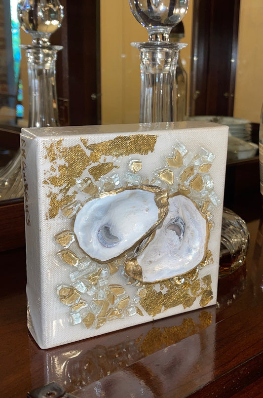 OYS Shell Double GLD LEAF 6X6