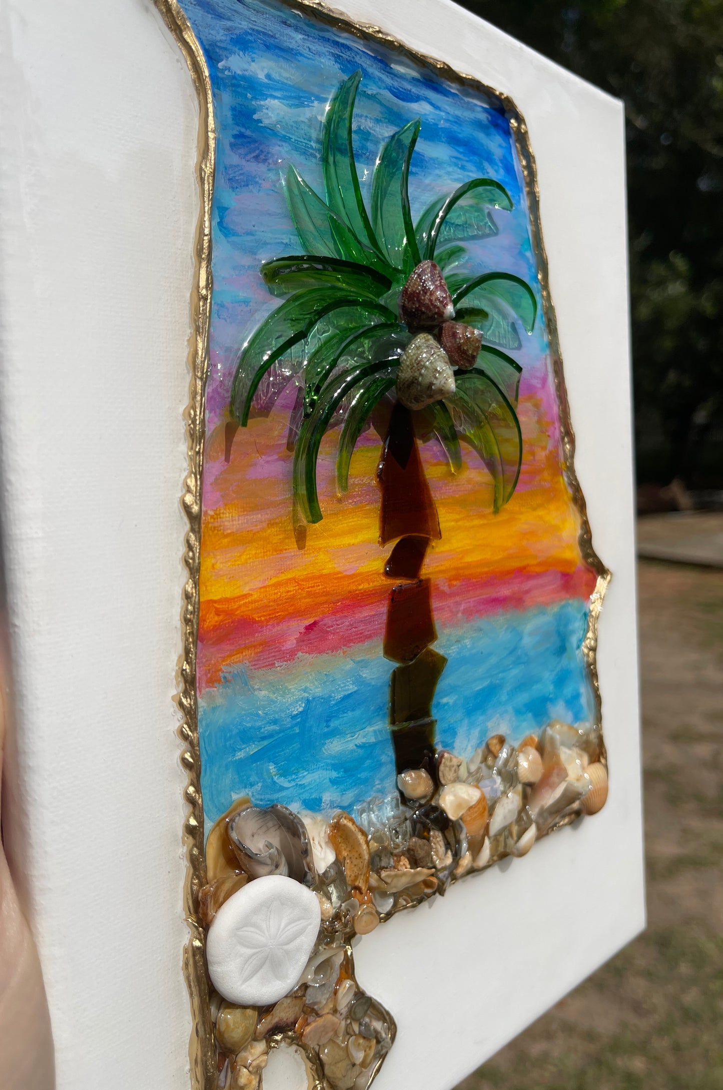 ALABAMA - Sunset Palms 11x14