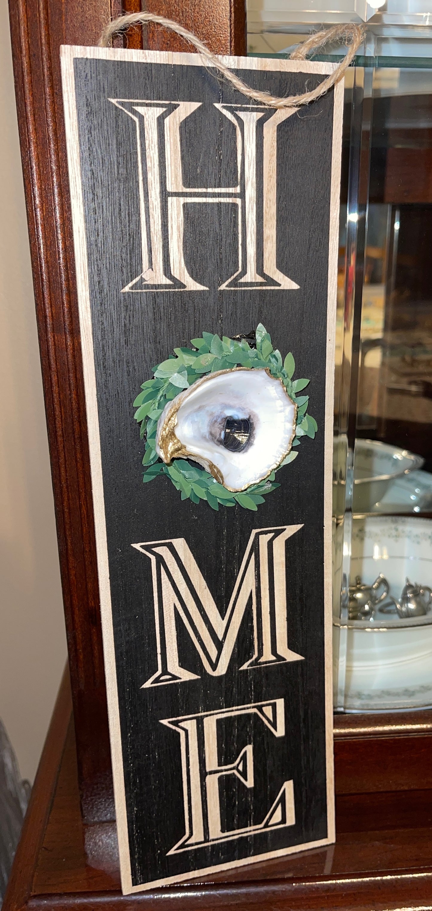 HOME OYS sign 5x16