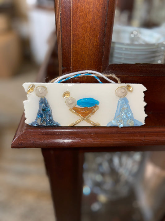 Nativity Scene Ornaments - CUSTOM ORDER COLLECTION