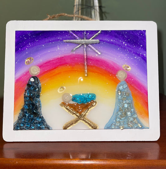 Nativity Scene Shelf-Sitter - CUSTOM ORDER COLLECTION