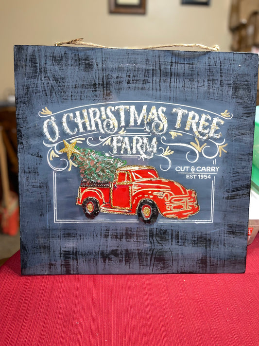 O Christmas Tree 17X17