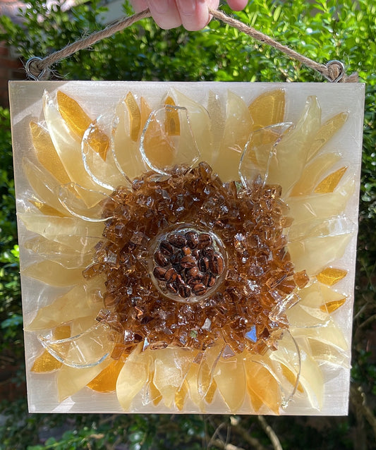 Smell the Sunflower 8x8