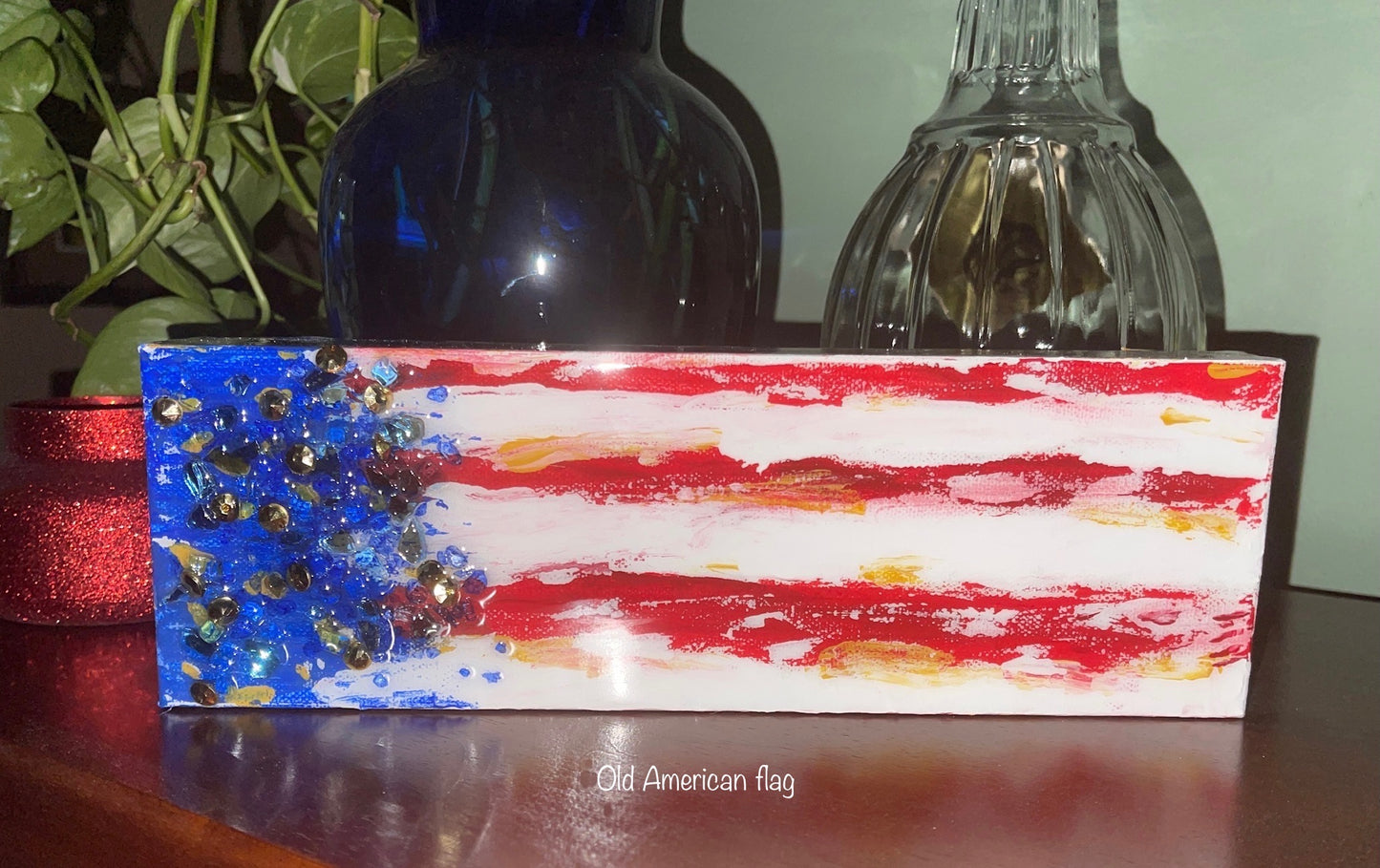FLAG - USA Abstract 4x12