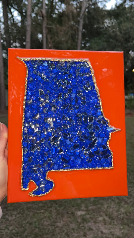 ALABAMA - War Eagle 8x10