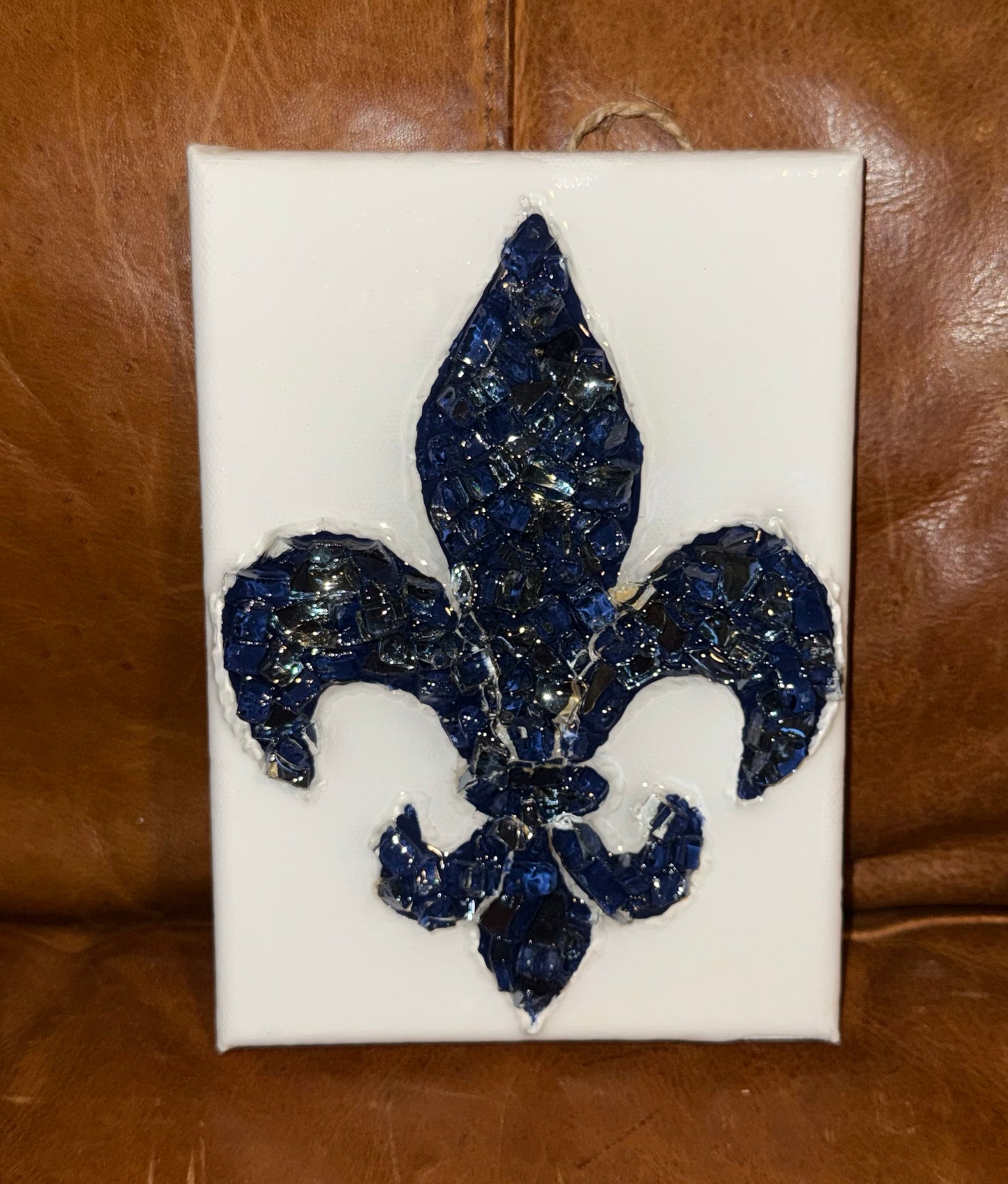 L-O-C-A-L SAINTS Fleur De Lis 5X7 - RC001