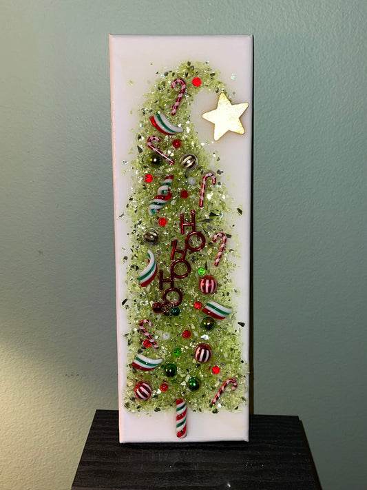 HO HO HO Christmas Tree