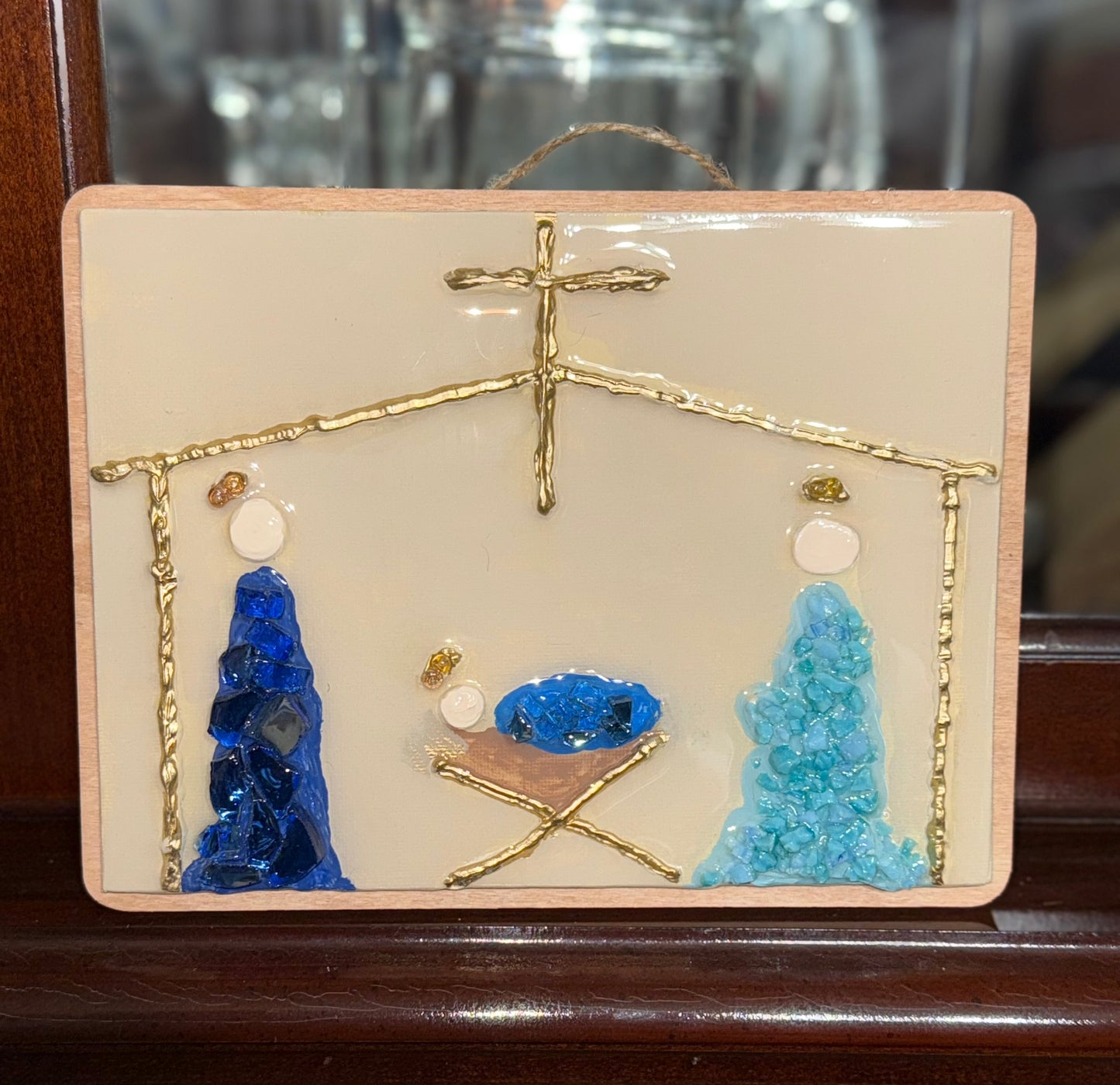 Nativity Scene Shelf-Sitter - IN STOCK