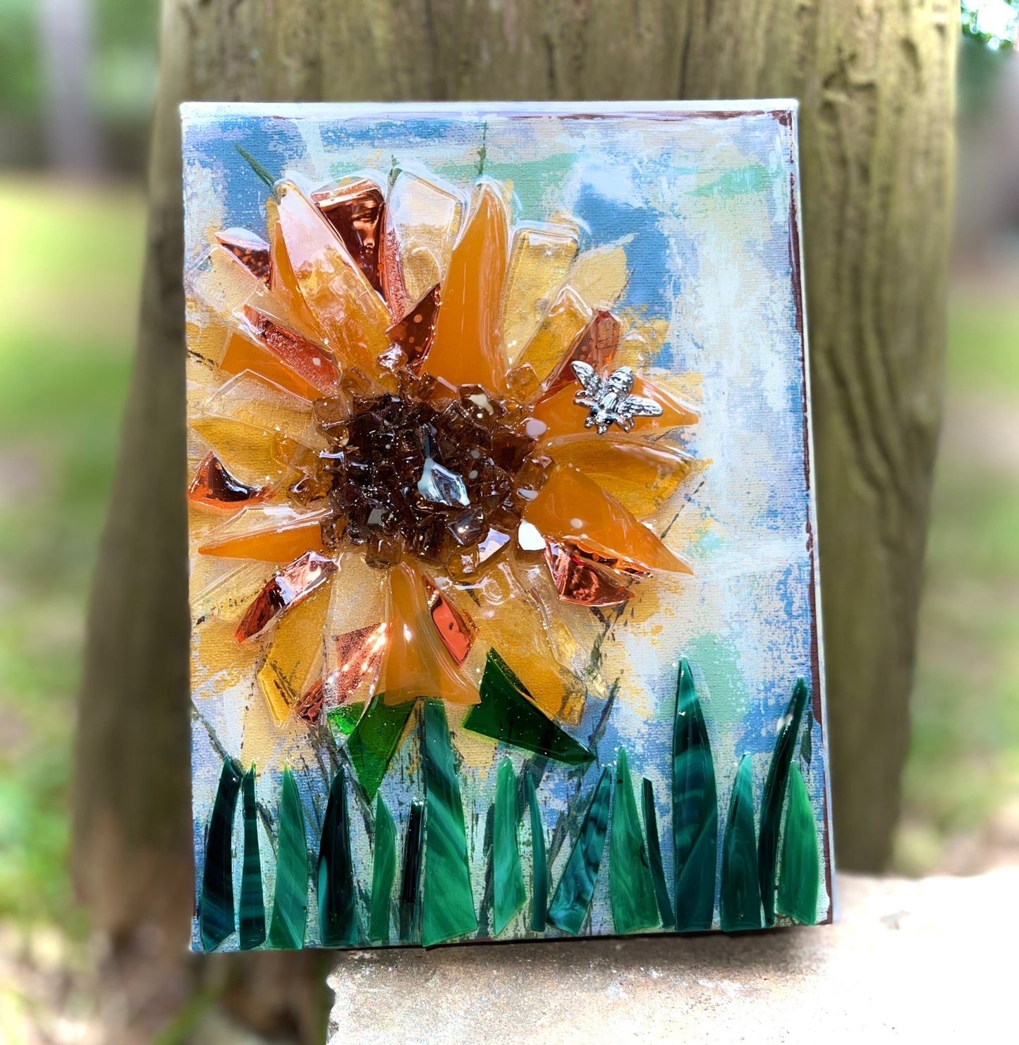 Sunflower Orange 6x8