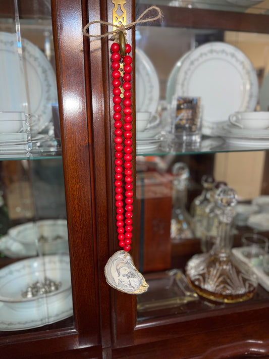 17" Blessing Beads - RED