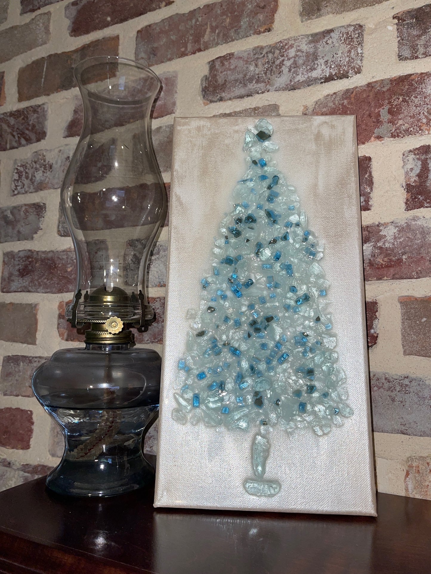 Christmas Tree BLUE 7x14