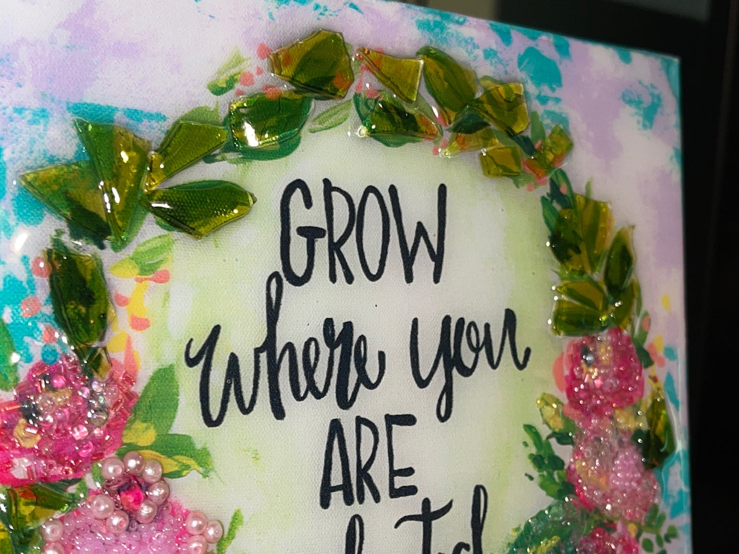 Grow Where You Are Planted 8x8